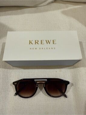 KREWE MARKLE - Black + Black Tea 18K